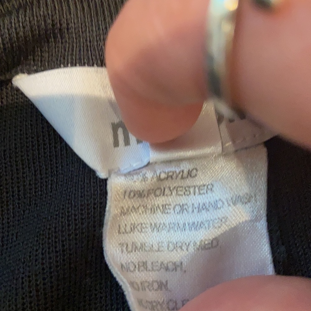 Exclusively Misook Black Basic Stretchy Waitsband… - image 4